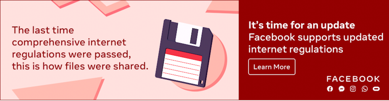 facebook banner ad