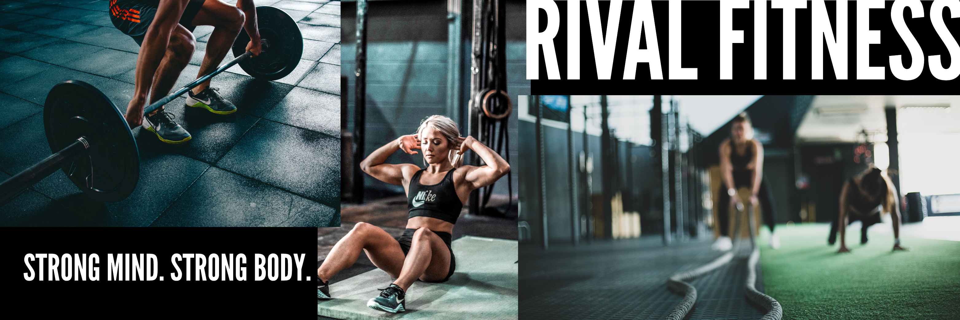 Fitness Twitter Header Template