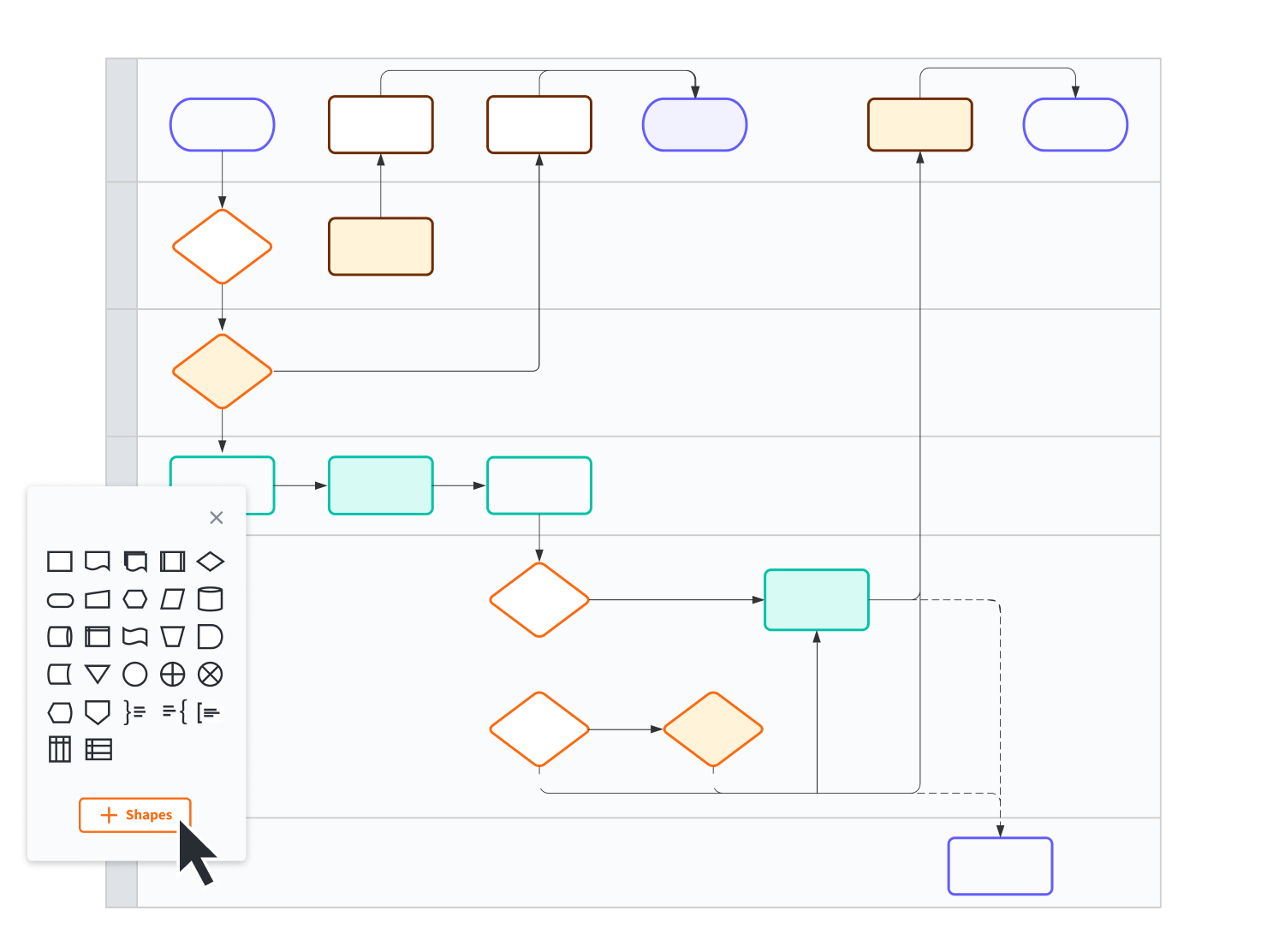 lucidchart table