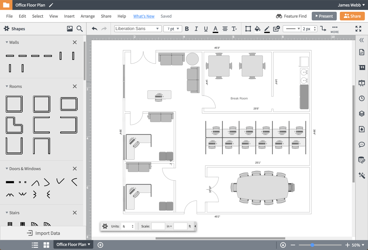 Floor Plan Creator Lucidchart